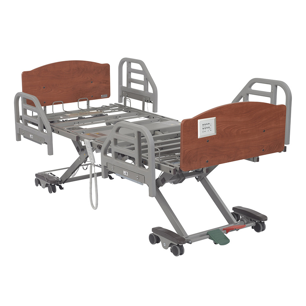 Long Term Care Fully Adjustable Trendelenburg Low Bed